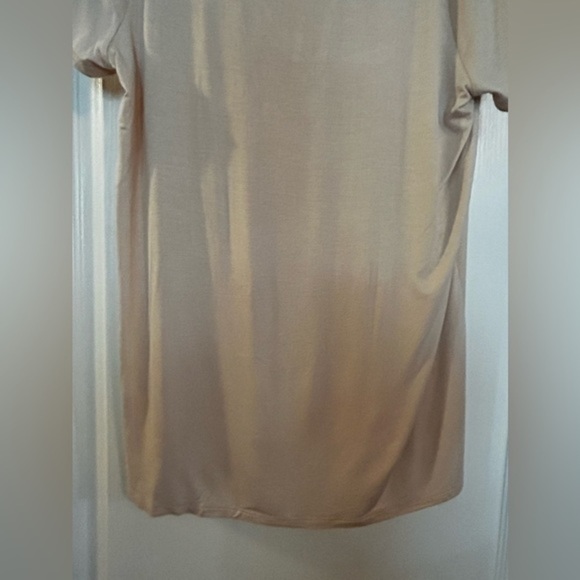 The Pulse Boutique criss cross top pink blush tee XL EUC Barbiecore - Picture 6 of 10
